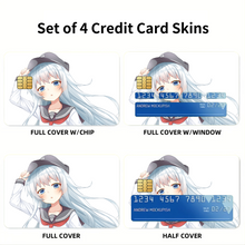 Load image into Gallery viewer, Anime Kantai Collection Credit Card Skins (4-in-1 Pack)