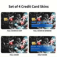 Load image into Gallery viewer, Anime Kantai Collection Credit Card Skins (4-in-1 Pack)