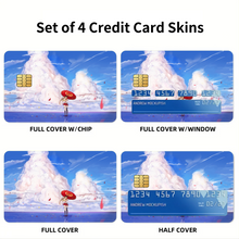 Load image into Gallery viewer, Anime Kantai Collection Credit Card Skins (4-in-1 Pack)