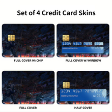 Load image into Gallery viewer, Anime Kantai Collection Credit Card Skins (4-in-1 Pack)