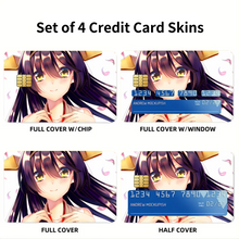 Load image into Gallery viewer, Anime Kantai Collection Credit Card Skins (4-in-1 Pack)