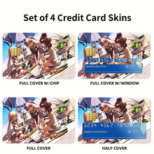Load image into Gallery viewer, Anime Kantai Collection Credit Card Skins (4-in-1 Pack)
