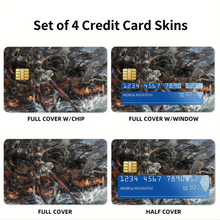 Load image into Gallery viewer, Anime Kantai Collection Credit Card Skins (4-in-1 Pack)