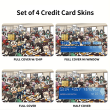 Load image into Gallery viewer, Anime Kantai Collection Credit Card Skins (4-in-1 Pack)