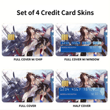 Load image into Gallery viewer, Anime Kantai Collection Credit Card Skins (4-in-1 Pack)