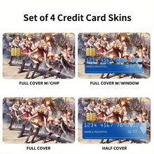 Load image into Gallery viewer, Anime Kantai Collection Credit Card Skins (4-in-1 Pack)