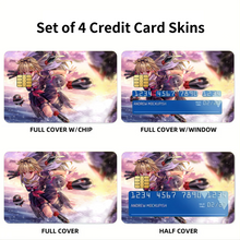 Load image into Gallery viewer, Anime Kantai Collection Credit Card Skins (4-in-1 Pack)