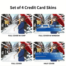 Load image into Gallery viewer, Anime Kantai Collection Credit Card Skins (4-in-1 Pack)