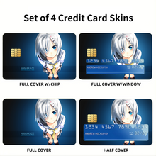 Load image into Gallery viewer, Anime Kantai Collection Credit Card Skins (4-in-1 Pack)