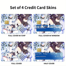 Load image into Gallery viewer, Anime Kantai Collection Credit Card Skins (4-in-1 Pack)