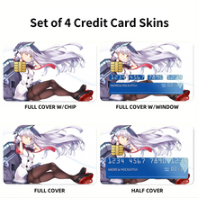 Load image into Gallery viewer, Anime Kantai Collection Credit Card Skins (4-in-1 Pack)