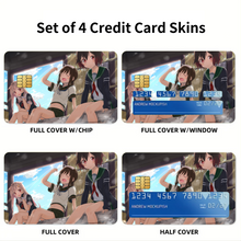 Load image into Gallery viewer, Anime Kantai Collection Credit Card Skins (4-in-1 Pack)