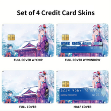Load image into Gallery viewer, Anime Kantai Collection Credit Card Skins (4-in-1 Pack)