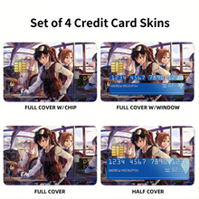 Load image into Gallery viewer, Anime Kantai Collection Credit Card Skins (4-in-1 Pack)