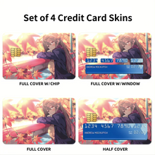 Load image into Gallery viewer, Anime Kantai Collection Credit Card Skins (4-in-1 Pack)