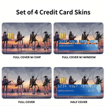 Load image into Gallery viewer, Anime Kantai Collection Credit Card Skins (4-in-1 Pack)