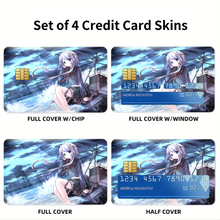 Load image into Gallery viewer, Anime Kantai Collection Credit Card Skins (4-in-1 Pack)