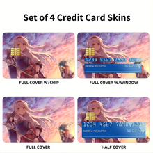 Load image into Gallery viewer, Anime Kantai Collection Credit Card Skins (4-in-1 Pack)