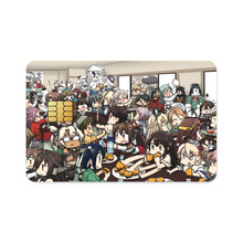 Load image into Gallery viewer, Anime Kantai Collection Credit Card Skins (4-in-1 Pack)