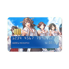 Load image into Gallery viewer, Anime Kantai Collection Credit Card Skins (4-in-1 Pack)