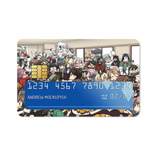 Load image into Gallery viewer, Anime Kantai Collection Credit Card Skins (4-in-1 Pack)