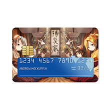 Load image into Gallery viewer, Anime Kantai Collection Credit Card Skins (4-in-1 Pack)