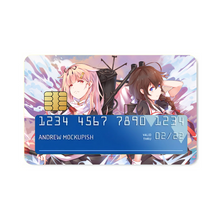 Load image into Gallery viewer, Anime Kantai Collection Credit Card Skins (4-in-1 Pack)