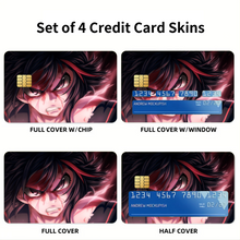 Load image into Gallery viewer, Anime Kill La Kill Credit Card Skins (4-in-1 Pack)