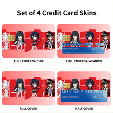 Load image into Gallery viewer, Anime Kill La Kill Credit Card Skins (4-in-1 Pack)