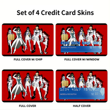 Load image into Gallery viewer, Anime Kill La Kill Credit Card Skins (4-in-1 Pack)