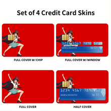 Load image into Gallery viewer, Anime Kill La Kill Credit Card Skins (4-in-1 Pack)