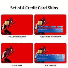Load image into Gallery viewer, Anime Kill La Kill Credit Card Skins (4-in-1 Pack)