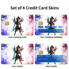 Load image into Gallery viewer, Anime Kill La Kill Credit Card Skins (4-in-1 Pack)