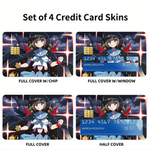 Load image into Gallery viewer, Anime Kill La Kill Credit Card Skins (4-in-1 Pack)
