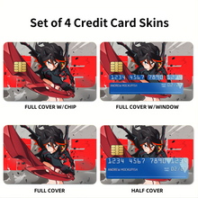 Load image into Gallery viewer, Anime Kill La Kill Credit Card Skins (4-in-1 Pack)