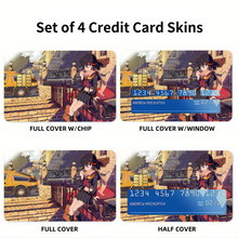 Load image into Gallery viewer, Anime Kill La Kill Credit Card Skins (4-in-1 Pack)