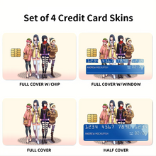 Load image into Gallery viewer, Anime Kill La Kill Credit Card Skins (4-in-1 Pack)