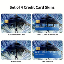 Load image into Gallery viewer, Anime Kill La Kill Credit Card Skins (4-in-1 Pack)