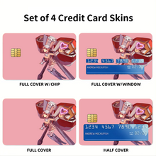 Load image into Gallery viewer, Anime Kill La Kill Credit Card Skins (4-in-1 Pack)