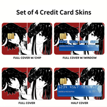 Load image into Gallery viewer, Anime Kill La Kill Credit Card Skins (4-in-1 Pack)