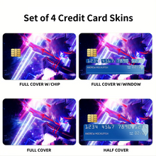 Load image into Gallery viewer, Anime Kill La Kill Credit Card Skins (4-in-1 Pack)