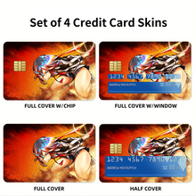 Load image into Gallery viewer, Anime Kill La Kill Credit Card Skins (4-in-1 Pack)