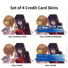 Load image into Gallery viewer, Anime Kill La Kill Credit Card Skins (4-in-1 Pack)