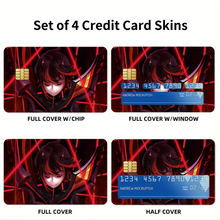 Load image into Gallery viewer, Anime Kill La Kill Credit Card Skins (4-in-1 Pack)