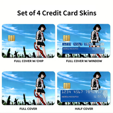 Load image into Gallery viewer, Anime Kill La Kill Credit Card Skins (4-in-1 Pack)