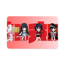 Load image into Gallery viewer, Anime Kill La Kill Credit Card Skins (4-in-1 Pack)