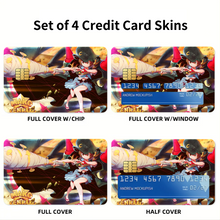 Load image into Gallery viewer, Anime Kill La Killr Credit Card Skins (4-in-1 Pack)