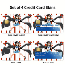 Load image into Gallery viewer, Anime Kill La Killr Credit Card Skins (4-in-1 Pack)