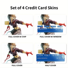 Load image into Gallery viewer, Anime Kill La Killr Credit Card Skins (4-in-1 Pack)