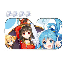Load image into Gallery viewer, Anime KonoSuba - God’s blessing on this wonderful world!! Car Sunshade
